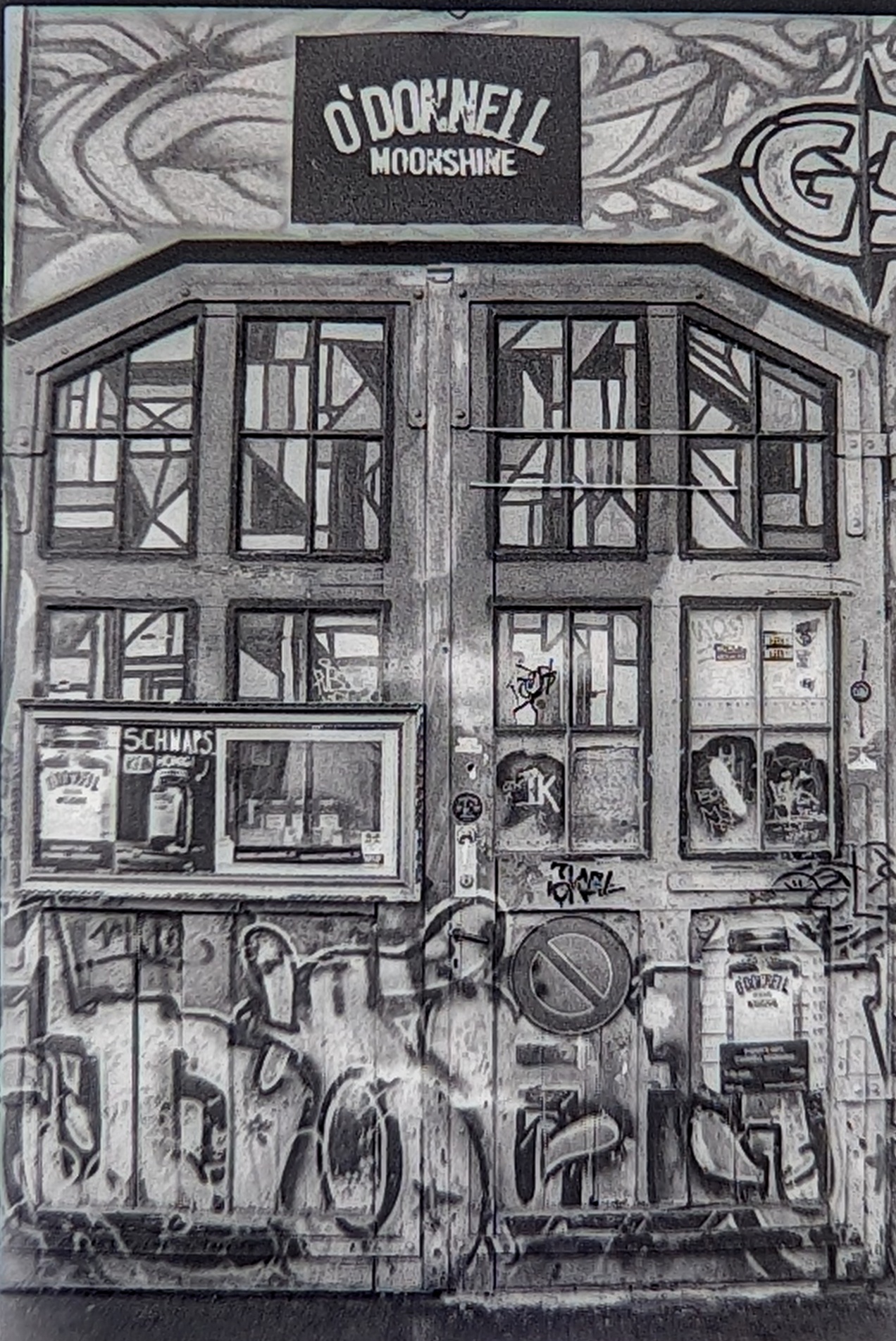 A very pretty door for a store in Zurich