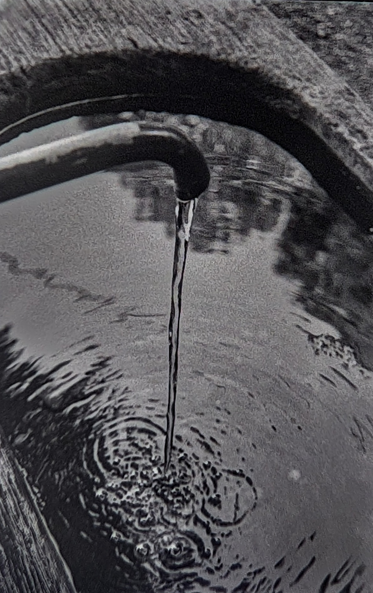 Close-up of a fountain