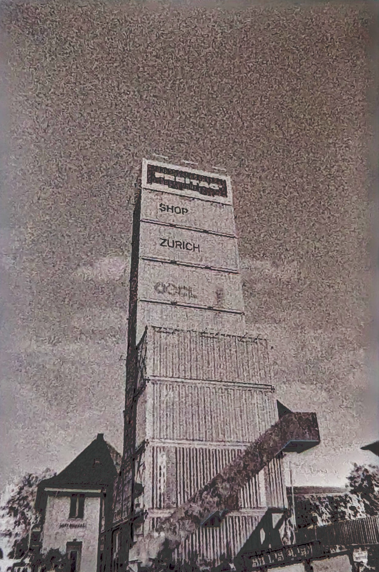 Freitag container tower