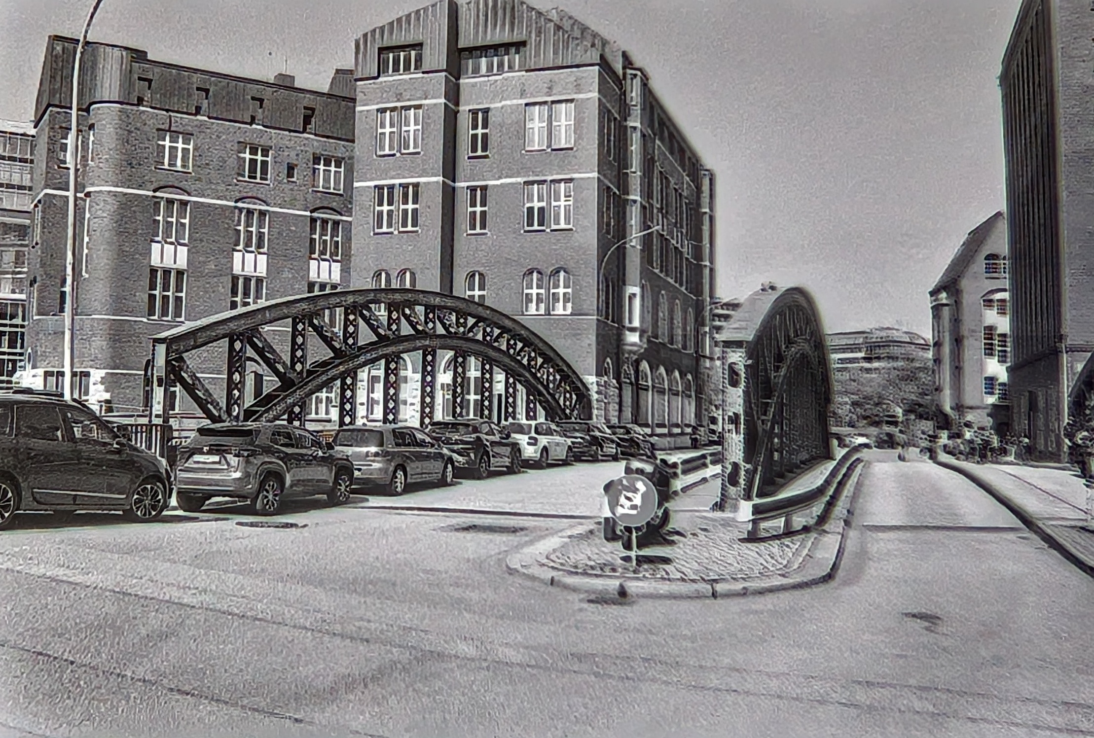 Fleet Bridge at Speicherstadt